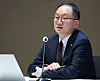 Chang Yong-sung, one of the Bank of Korea's seven voting board members speaks during a news conference in Seoul on March 19. [BANK OF KOREA]