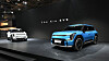 EV9s, Kia's second pure electric vehicle, are on display at the Seoul Mobility Show, which kicks off on March 31 at Kintex, Gyeonggi. [KIA]