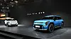 EV9s, Kia's second pure electric vehicle, are on display at the Seoul Mobility Show, which kicks off on March 31 at Kintex, Gyeonggi. [KIA]