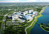Rendering of Inspire Entertainment Resort in Yeongjong Island, Incheon [Hanwha Engineering & Construction]