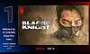 Netflix sci-fi series ″Black Knight″ topped the non-English rankings on the streaming service three days since its release. [NETFLIX]