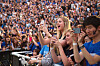 Students watch a performance during Yonsei University's spring festival. [YONSEI UNIVERSITY]