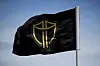 An International Team flag is displayed prior to the 2019 Presidents Cup at Royal Melbourne Golf Club in Melbourne on Dec. 9, 2019. [GETTY IMAGES]
