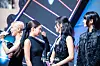 Girl group Blackpink during the “pink carpet” event Friday at Times Square in Yeongdeungpo District, western Seoul. [DANIELA GONZALEZ PEREZ]