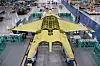 Assembly work is underway on the KF-X, Korea's first indigenous fighter jet jointly developed with Indonesia, as shown in a photograph from the Defense Acquisition Program Administration. [NEWS1]