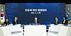 President Yoon Suk Yeol speaks about the government's investment plan on AI semiconductors in a meeting on Tuesday in Seoul. [NEWS1]