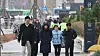 Seoul sees first snowfall of the season