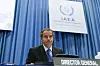 Rafael Grossi, director general of the International Atomic Energy Agency (IAEA), speaks at an IAEA Board of Governors meeting in Vienna, Austria, Monday. [AP/YONHAP]