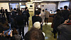 An ENT clinic in Jongno District, central Seoul, is crowded with people wanting to get tested for Covid-19 on Monday, the first day the government approved rapid antigen test results conducted by medical professionals for the diagnosis of Covid-19. [YONHAP]