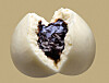 Hoppang, otherwise known as steamed bun, with red bean paste filling [JOONGANG ILBO]