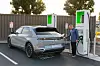 A driver charges his Ioniq 5 at an Electrify America charging station [HYUNDAI MOTOR]