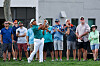 Hideki Matsuyama hits an approach shot on the 10th hole during the third round of the Arnold Palmer Invitational presented by Mastercard at Arnold Palmer Bay Hill Golf Course in Orlando, Florida on Saturday. [GETTY IMAGES]