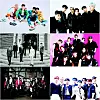 The six boy bands competing in Mnet's TV show ″Kingdom: Legendary War.″ [MNET]