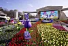 Everland’s Four Seasons Garden attracts visitors with Sanrio characters this spring. [SAMSUNG C&T]