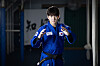 Judoka Lee Joon-hwan poses during an interview with the JoongAng Ilbo at Taereung Training Center in northern Seoul on May 21. [JOONGANG ILBO]
