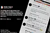 In this photo illustration, social media posts by U.S. President Donald Trump and Elon Musk are displayed on smartphones on June 05, in San Anselmo, California. [GETTY IMAGES/AFP]