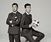 Son Woong-jung, left, and Son Heung-min [JOONGANG ILBO]