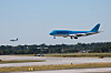 A chartered Korean Air airplane arrives at the Hartsfield-Jackson Atlanta International Airport in Georgia, United States, on Sept. 10, 2025 [YONHAP]