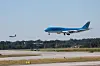 A chartered Korean Air airplane arrives at the Hartsfield-Jackson Atlanta International Airport in Georgia, United States, on Sept. 10, 2025 [YONHAP]