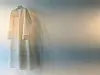 Hanbok, or traditional Korean dress, made from ra, a type of traditional sheer fabric gauze, created in collaboration by Onjium and OMA Space [ONJIUM, OMA SPACE]