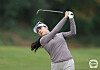 Yoon Ina hits a shot during the Dukshin EPC-Seoul Economics Ladies Classic in Yongin, Gyeonggi on Oct. 27, 2024. [NEWS1]