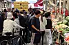 Gift boxes for Chuseok pile up at Cheongnyangni traditional market in eastern Seoul on Sept. 21. [YONHAP]