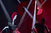 ″Red Cliff″ mixes modern dance and pansori (Korean traditional narrative singing) to tell the story of the three heroes of the Three Kingdoms (57 B.C.-A.D. 668). [JEONGDONG THEATER]