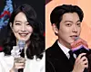 Actors Shin Min-a, left, and Kim Woo-bin [YONHAP]