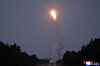 A new high-altitude, long-range surface-to-air missile is fired over the East Sea by North Korea's Missile Administration on Dec. 24. [KOREAN CENTRAL NEWS AGENCY]