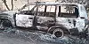 A handout photo made available by Iranian Red Crescent Society (IRCS) shows a damaged IRCS ambulance following an Israeli airstrike, in Tehran, Iran, on June 16, 2025 (issued 17 June 2025). The IRCS said three aid workers were killed in the attack. Israel has continued its strikes across Iran since 13 June, targeting nuclear and energy facilities, and a state television building in Tehran. In response, Iran launched waves of retaliatory missiles and drones toward Israel. [EPA/YONHAP]