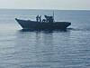 Six North Koreans cross the Northern Limit Line (NLL) in the East Sea by boat on July 9. [MINISTRY OF UNIFICATION]
