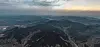 A mountainous area that a massive wildfire ripped through for one week in Uiseong, North Gyeongsang, as forestry authorities say it was 95 percent contained as of 5 a.m. on March 28. [YONHAP]