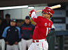 SSG Landers' Choo Shin-soo records 2,000 hits over two decades of professional baseball in Korea and the United States in a game against the Lotte Giants at Sajik Baseball Stadium in Busan on Wednesday. [YONHAP]