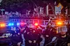 California Highway Patrol close the bridges and the access to the 101 Freeway after curfew was put into effect following days of protests in response to federal immigration operations in Los Angeles, California on June 10. [AFP/YONHAP]