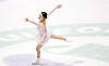 Figure skater Lee Hae-in competes during the national squad selection contest at Uijeongbu Indoor Ice Rink in Uijeongbu, Gyeonggi on Sunday. [NEWS1]