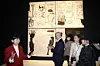From left, co-curators of Jean-Michel Basquiat's solo exhibition 'Signs: Connecting Past and Future' — Lee Ji-yoon, CEO of Suum Project, Austrian art historian Dieter Buchhart and Anna Karina Hofbauer, art curator and critic. [JOONGANG ILBO]