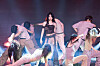 Singer Lee Chae-yeon performs on stage in Ilchi Art Hall, Gangnam District, southern Seoul on June 3. [RBW, WM ENTERTAINMENT]