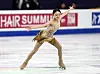 Kim Chae-yeon performs in the women’s free skating event at the Four Continents Figure Skating Championships hosted by the International Skating Union (ISU) at Mokdong Ice Rink in western Seoul on Feb. 23. Kim took first place. [YONHAP]