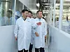 Chinese President Xi Jinping visits Wuhan Xinxin Semiconductor Manufacturing in Wuhan, capital of central China's Hubei Province, on April 26, 2018. [XINHUA/YONHAP]