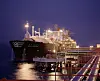 An LNG carrier arrives at a dock in Incheon. [KOGAS]