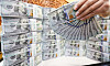 An employee sorts dollar bills at Hana Bank’s Counterfeit Response Center in central Seoul on Nov. 26. [NEWS1]