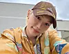 Stray Kids' Felix is seen wearing Atiissu's hat on his Instagram account [SCREEN CAPTURE]