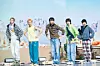 Boy band Cortis performs lead track “What You Want” during a showcase for the release of its first EP, ″Color Outside the Lines,″ at the Blue Square in central Seoul on Aug. 18. [DANIELA GONZALEZ PEREZ]