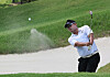 Lee Seung-taek hits a shot during the Lexus Masters at the A-One Country Club in Yangsan, South Gyeongsang, on Sept. 1. [KPGA]