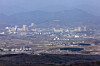 The demilitarized zone along the western front and the area surrounding Kaesong is seen from a border area in Paju, Gyeonggi, on Feb. 18. [YONHAP]