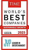 JYP Entertainment ranked No. 3 on TIME magazine’s list of World’s Best Companies in Sustainable Growth 2025. [JYP ENTERTAINMENT]