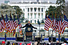 U.S. President Donald Trump speaks at a rally on Jan. 6, 2021, in front of the White House in Washington. [AP/YONHAP]