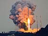Korea’s domestically developed space rocket, the Korea Space Launch Vehicle (KSLV-II), or Nuri, takes off from the launch pad at the Naro Space Center in Goheung County, South Jeolla on May 25, 2023. [YONHAP]