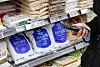 Packets of sugar are displayed at a supermarket in Seoul on March 9, 2025. [YONHAP]