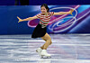 Ami Nakai of Japan performs during the women's short program in figure skating at the 2026 Milan-Cortina Winter Olympics in Milan on Feb. 17.  [REUTERS/YONHAP]